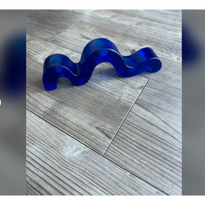 Royal Blue Resin Candle Holders